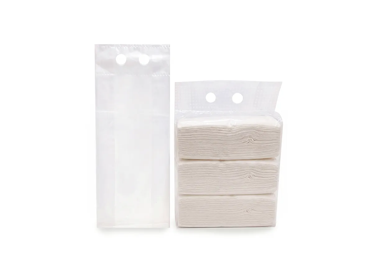 Side Sealing Punch Handle Diaper/ Tissue Bag